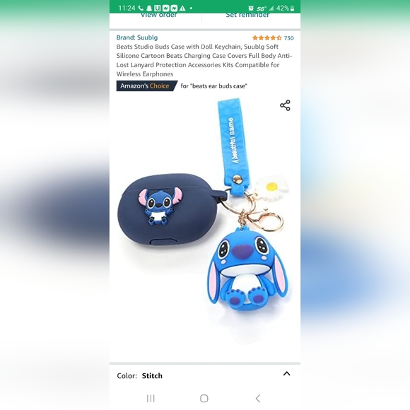 Studio Beats Studio Beats Stitch Headphone Case and extras! - Picture 5 of 5